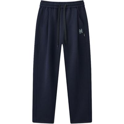 九牧王男裤保暖舒适2025秋冬季新款卫裤高弹商务正装宽松男款