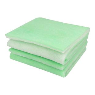 鱼缸过滤棉高透水生化棉绿白棉加厚高密度净水培菌鱼池过滤材料