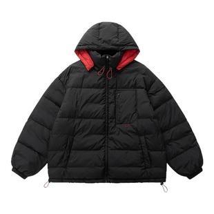 CountryMoment 90白鸭绒美式复古Cleanfit冬季短款连帽羽绒服男女