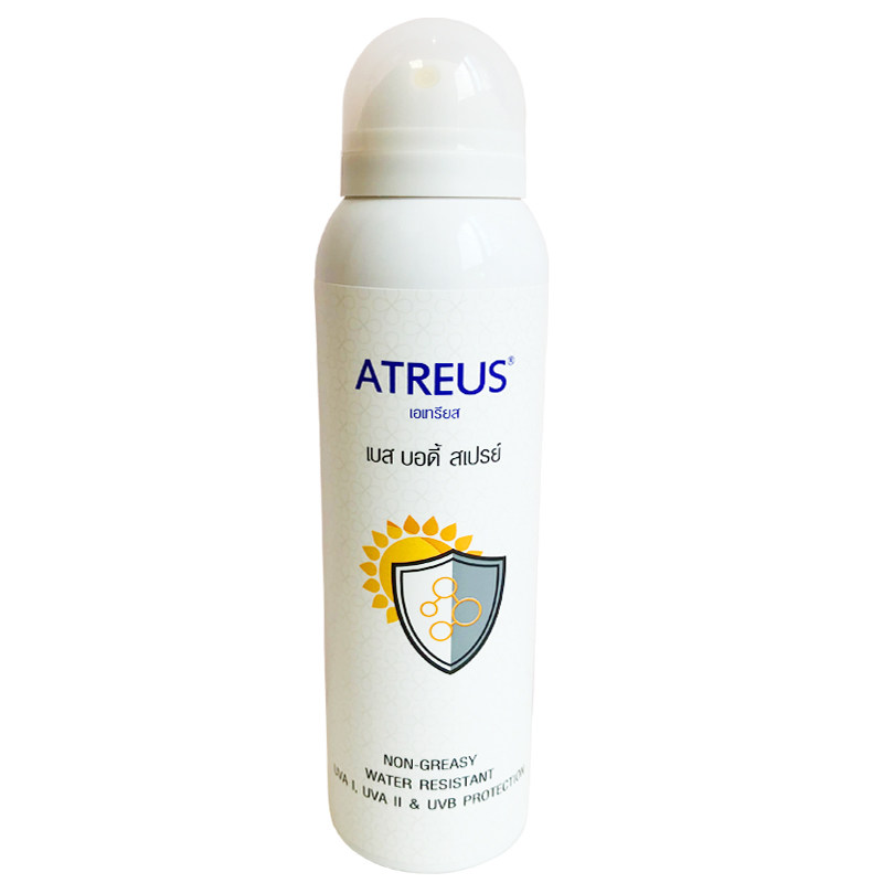 泰国atreus美白防晒喷雾清爽不油腻沙滩旅行暑假150毫升SPF50/PA+