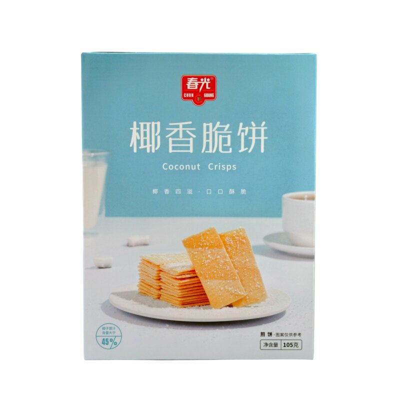 海南特产椰香薄脆饼干105g