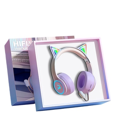 【专注背书】猫耳蓝牙学习耳机