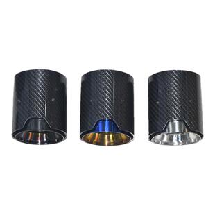 适用F80F82F87宝马m2 m3 m4 mp排气管改装碳纤维M标尾喉消音器嘴