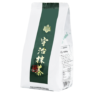 宇治抹茶粉500g调味低糖冲饮专用