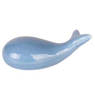 紫芳斋创意动物毛笔架笔搁文房四宝书法用具搁笔架陶瓷笔山带鲸鱼河马小猫笔搁文房摆件书法国画用品搁笔台