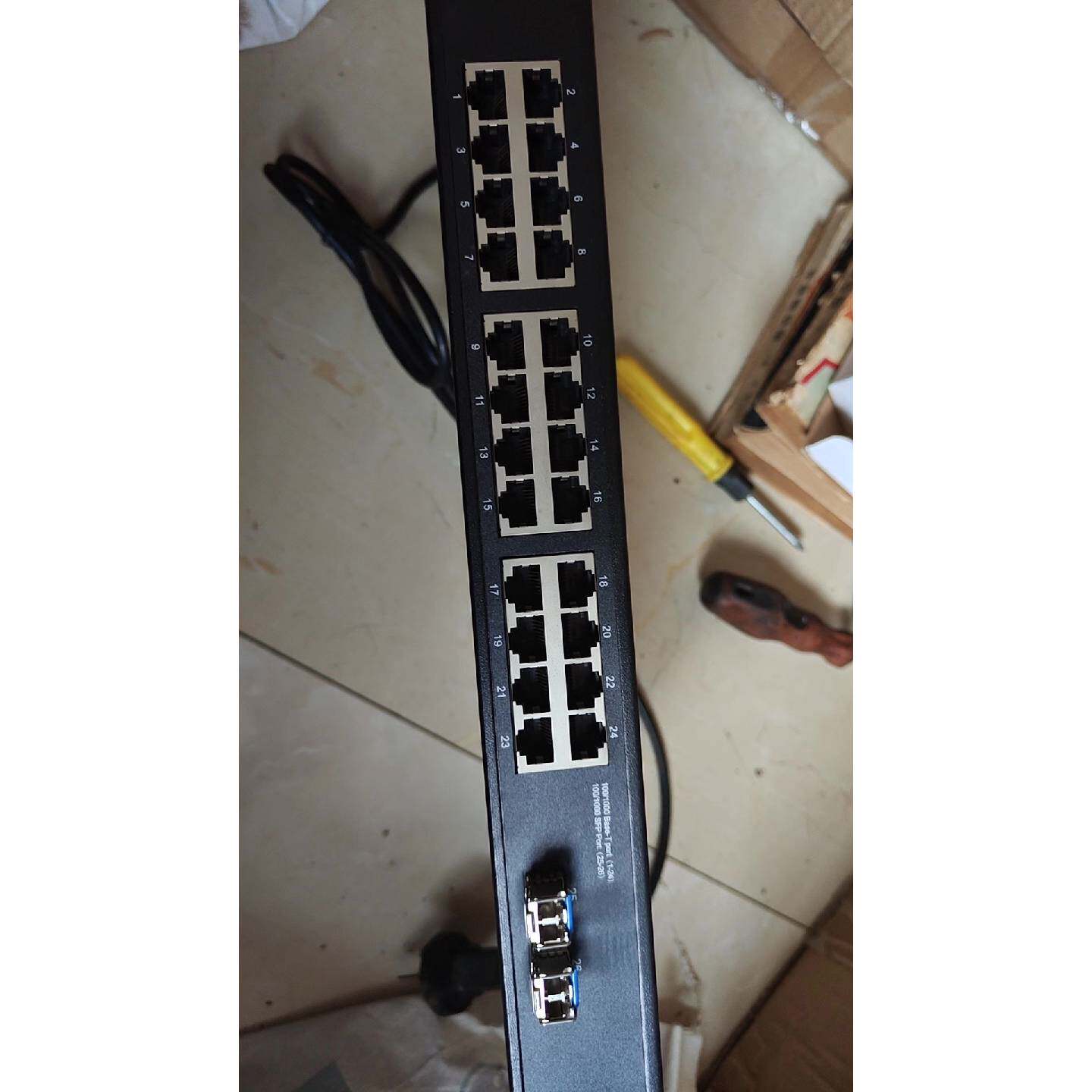 合勤Zyxel GS1324交换机,24口千兆网口,带2个S-询价