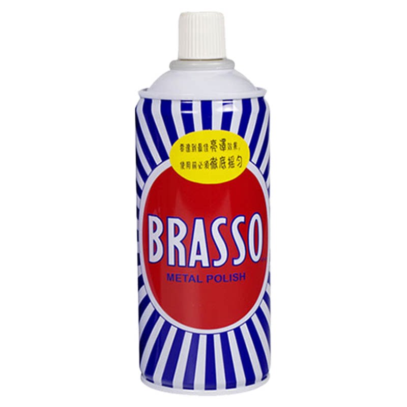 巴素擦铜水BRASSO清洁剂多用途金属擦亮剂400M快速抛光清洗除污剂