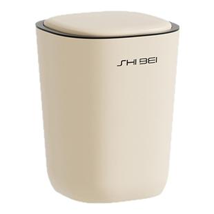 垃圾桶家用2026新款客厅卧室卫生间厕所按压带盖高颜值大号大容量