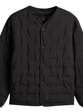 HM男装羽绒服冬季户外运动防风疏水女装轻薄防寒服外套1238584