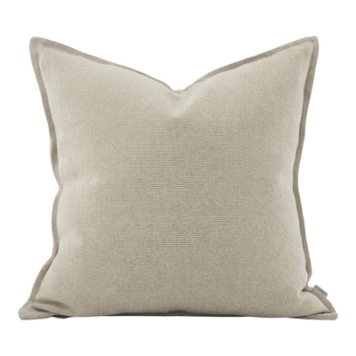 KANNAL全棉燕麦浅咖肌理抱枕