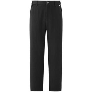 CHINISM丨黑色TR垂感西裤男秋季新款宽松简约直筒通勤休闲裤子