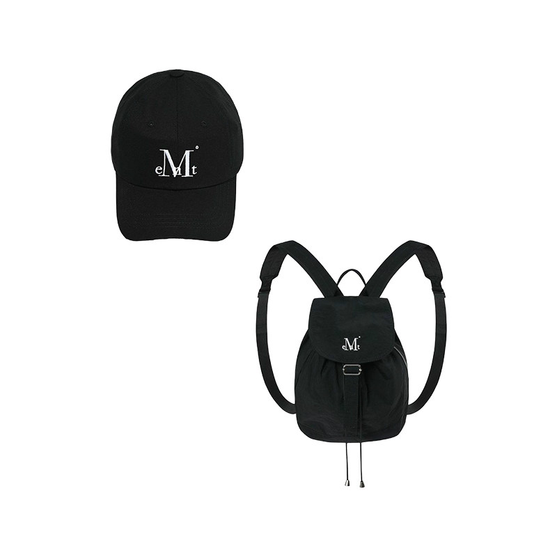 MUCENT SIGNATURE 棒球帽 + MINI 迷你包套装 MU韩国官网直邮进口