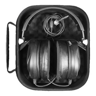 虎炳适用ROG华硕耳机收纳盒头戴式创世7.1玩家国度耳机收纳包抗压耳机包防震猛禽STRIX 7.1保护袋便携盒