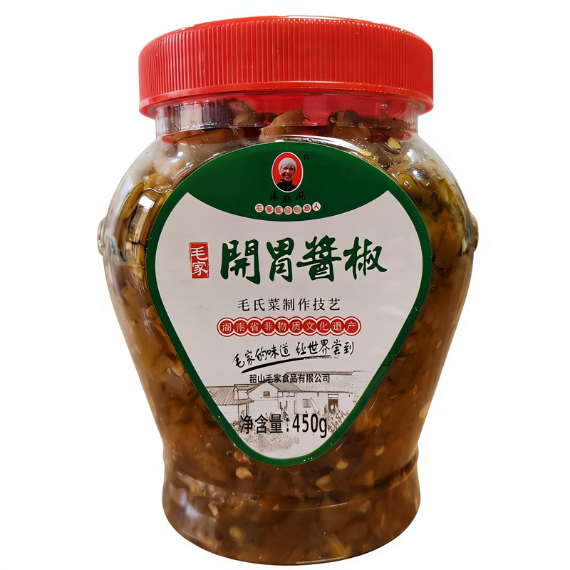汤妈妈开胃酱椒450g毛家食品