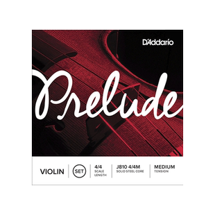美国D'Addario达达里奥Prelude小提琴弦套装琴弦J810 4/4 1/2 3/4
