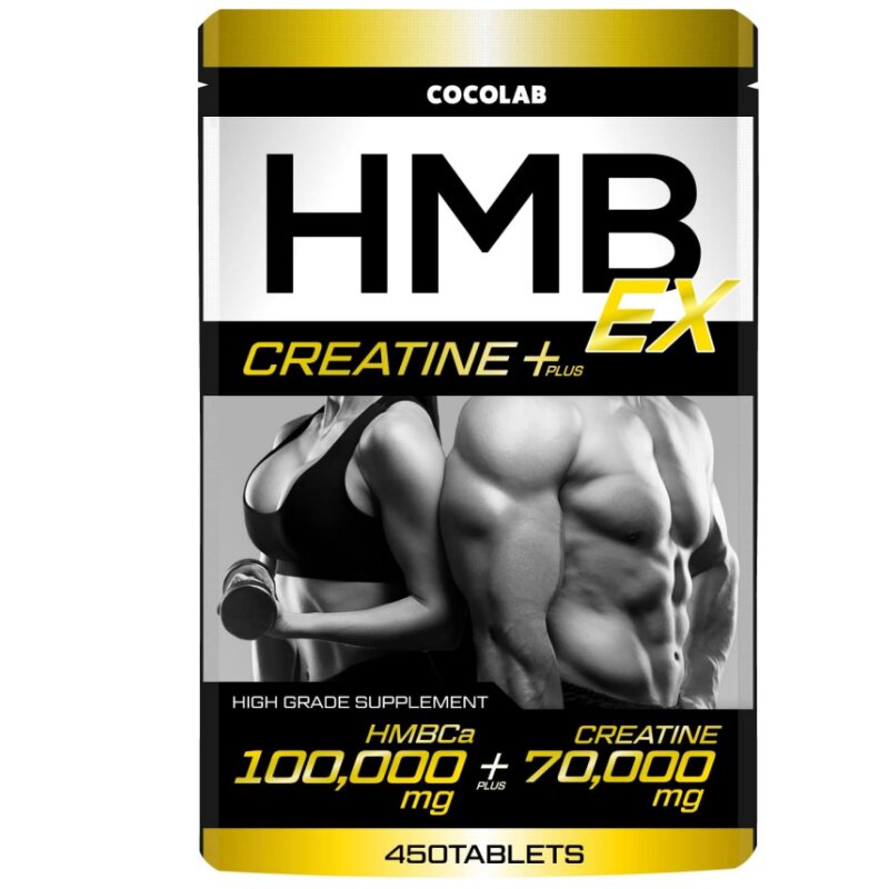 日本代购COCOLAB高纯度 HMB+肌酸一水合物肌肉爆发力运动营养补剂