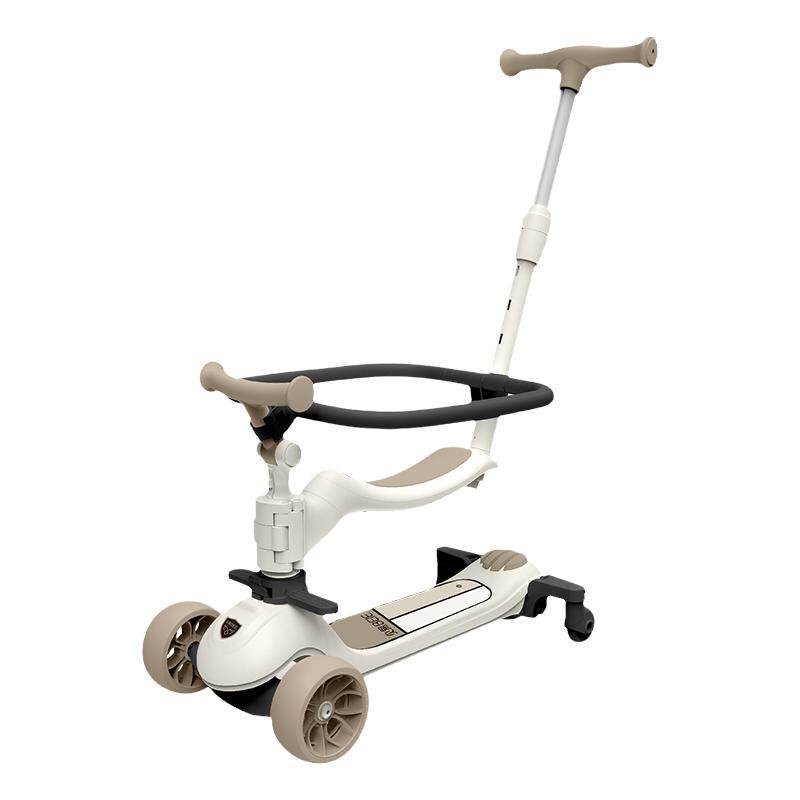 贝易皇室六合一儿童滑板车1一3岁宝宝三四滑滑车婴儿玩具遛娃神器