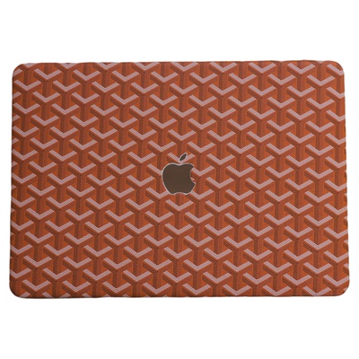 托特纹橘橙款2024新款苹果电脑保护套适用于macbookprom113保护壳笔记本air15macm2air13macbookpro16寸外壳