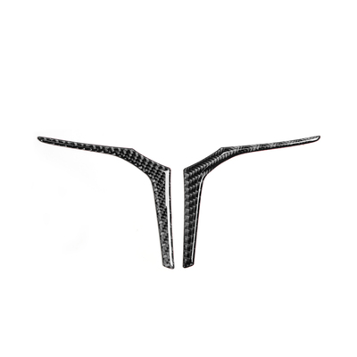 适用于宝马新5系X3X4碳纤维方向盘贴G30 G38装饰条车贴改装饰升级