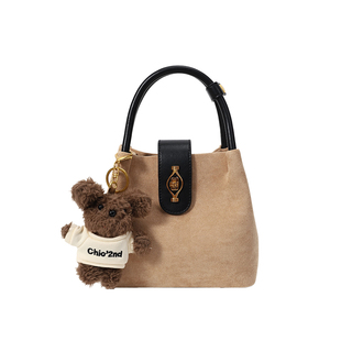 南风Chio2nd 月影织锦水桶包包女高级小众不撞款手提单肩斜挎小包