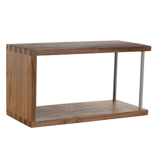 黑胡桃CD收纳架PS4游戏碟片架 桌面CD架实木蓝光碟游戏光盘架子