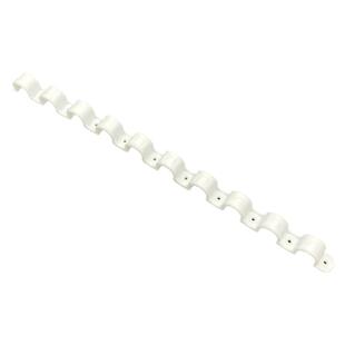 pvc连排骑马卡16 20水电工瓦斯枪专用塑料套管卡拼接线管10位排卡