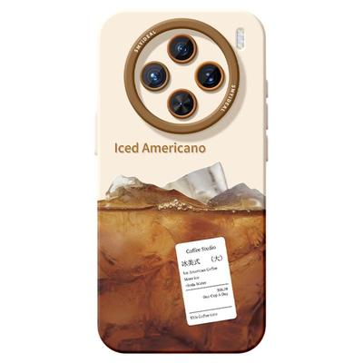 适用vivox300手机壳ultra女款x100s保护套x80pro硅胶x70全包防摔x60高级50新款x200美式vivo好看咖啡pro+软外