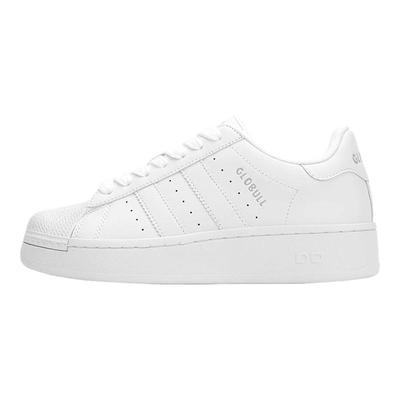 GLO BULL小白鞋女款2025新款贝壳鞋休闲鞋厚底板鞋小众潮鞋女鞋子