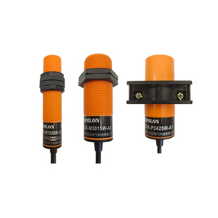 24V电容式接近开关M30非接触料位液位传感器M18养殖绞龙探头220V