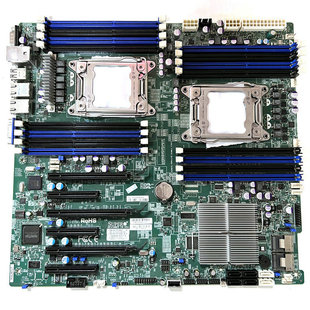 超微X9DR3-F双路X79 2011 C602服务器主板支持E5 V2 REG DDR3内存