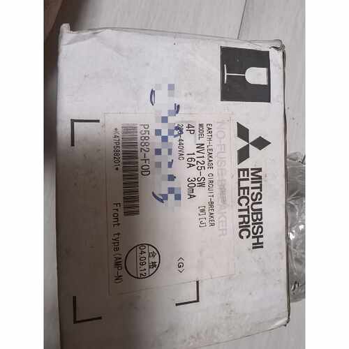 三菱漏电断路器NV125SW4P16A30mA