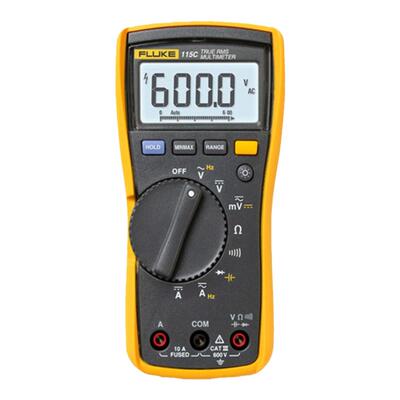 福禄克Fluke高精度万用表F115C/F116C/F117C有效值手持数字多用表