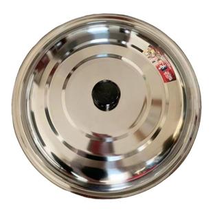 不锈钢锅盖特厚加厚炒锅小锅煎锅大锅大桶水缸特大号大盖子锅盖