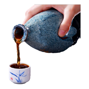 原浆客家黄酒5年陈酿低度黑糯米酒月子火炙甜型广东梅州糯米娘酒