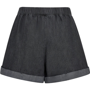 滔搏adidas阿迪达斯三叶草女子DENIM SHORT W运动休闲短裤LF4601