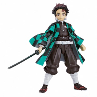 鬼灭之刃Figma DX-498#炭治郎 508祢豆子 豪华版可动手办模型摆件