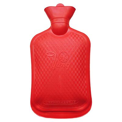 上海永字牌热水袋充可爱毛绒大号