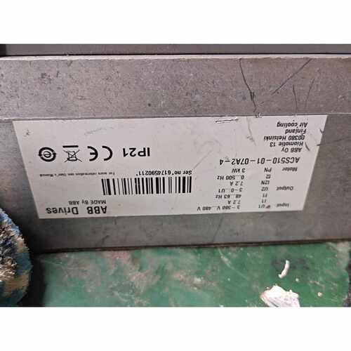 议价ABB变频器ACS5100107A24维修
