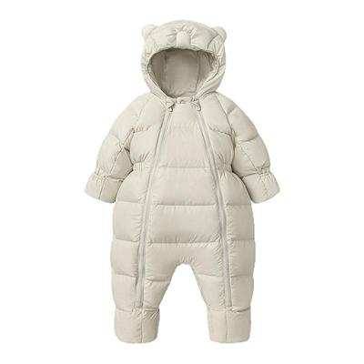 迷你巴拉宝宝保暖羽绒外出爬服