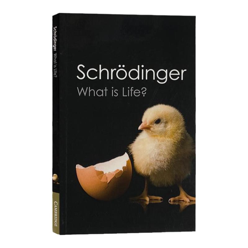 预售【外图英文原版】生命是什么薛定谔What is Life?: With Mind and Matter and Autobiographical Sketches薛定谔哲学