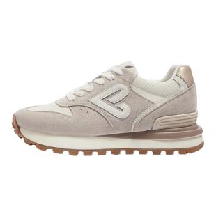 骆驼女鞋2025春夏厚底复古风阿甘鞋女款时尚增高运动鞋休闲鞋