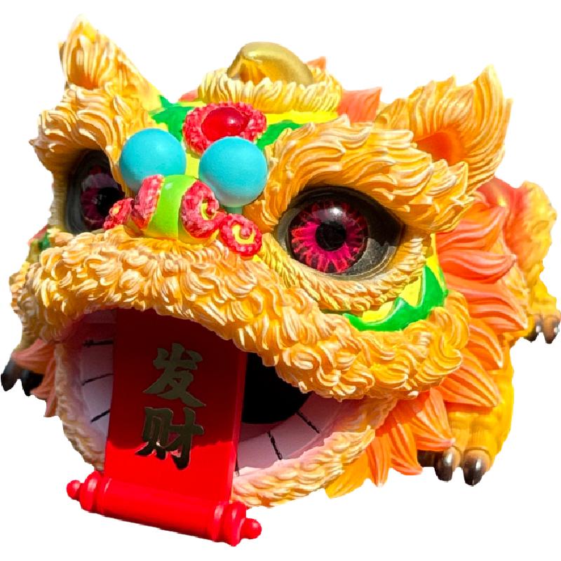 适用问界智界尚界音响帽醒狮摆件