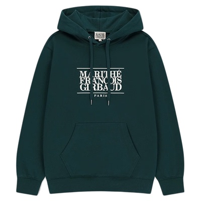 MARITHE经典LOGO连帽卫衣