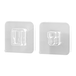 子母扣强力贴卡扣加厚免打孔粘钩插排壁挂粘贴扣无痕字母扣固定器