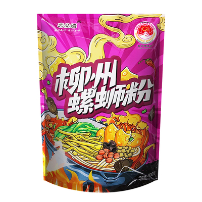 5包正宗柳州螺蛳粉美食宵夜恋品螺螺蛳粉夜宵美食酸辣米粉