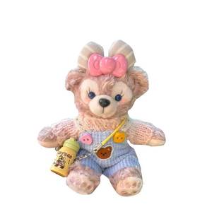 2025年春新款雪莉玫挂件毛绒公仔包包挂件钥匙扣达菲熊玩偶小礼物