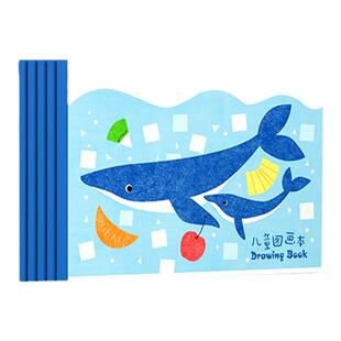 得力a4图画本加厚儿童空白画画本幼儿园小学生画本绘画本涂鸦本美术本画画专用纸画画纸手绘画纸涂色本素描本