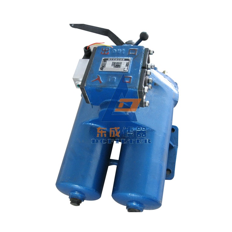 电厂稀油站SPL-25C双筒网片式滤油器 SPL-32C润滑油过滤器