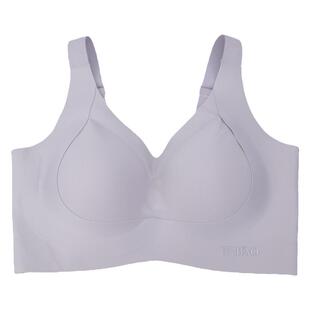 安琪儿内衣女无钢圈薄款大胸显小聚拢收副乳防下垂运动文胸罩2665