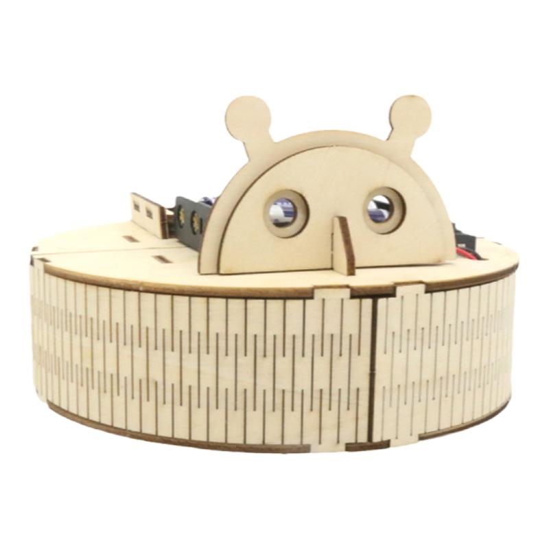 科技发明小制作立体拼装模型材料包手工diy制作品避障扫地机器人